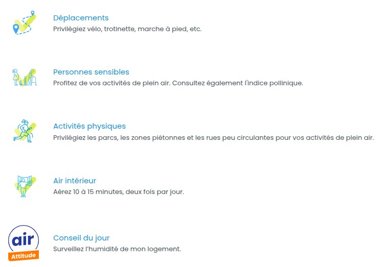 Air Attitude's general advice and tip of the day