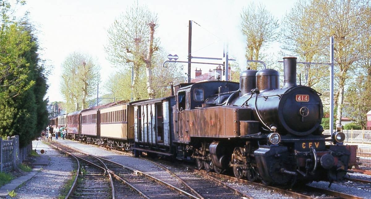 Le train du Mastrou à Tournon en Ardèche